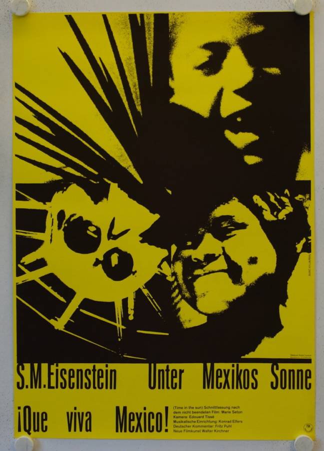 Unter Mexikos Sonne originales deutsches Filmplakat
